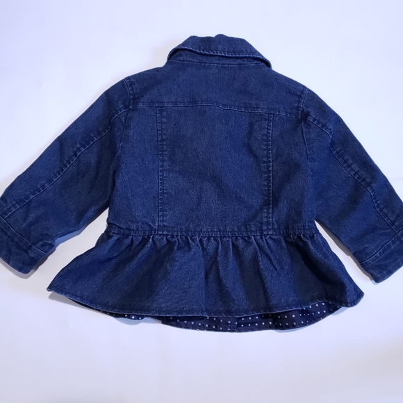 12-18M Jean Jacket with Ruffle | Joe Fresh - Picture 4 of 4
